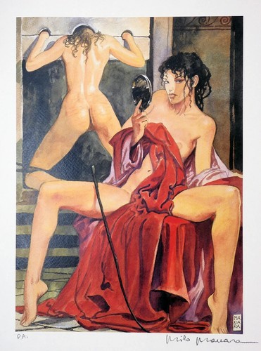 Manara stampa firmata - manara,