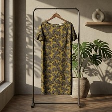 Abito trapezio floreale - abito,,