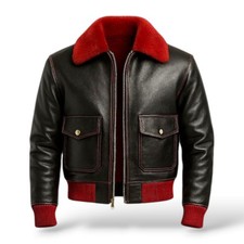 Bomber uomo premium nero vera