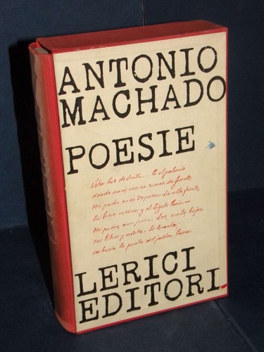 Antonio machado poesie - antonio,