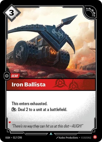 Ballista ferro 017 298 - ferro, |