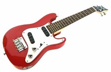 Ukulele Tenore Elettrico Solid Body Radiant Red SC Guitar Style di Clearwater