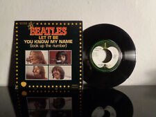 BEATLES LET IT BE / YOU KNOW MY NAME APPLE 2C.010-04.353 (EDIZ. FRANCESE)