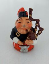 Vintage Painted Pewter Thimble