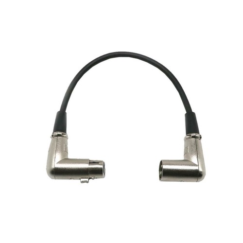 Cavo xlr angolo retto - retto, con