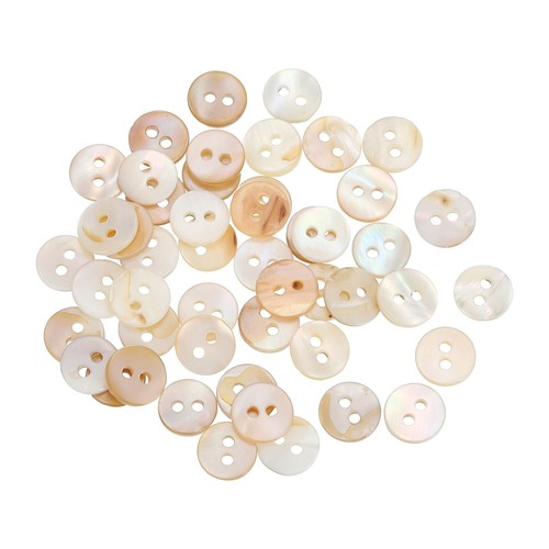 100 pezzi bottone conchiglia - 100,