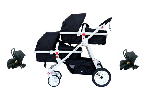 Passeggino carrozzina trio - carrozzina,