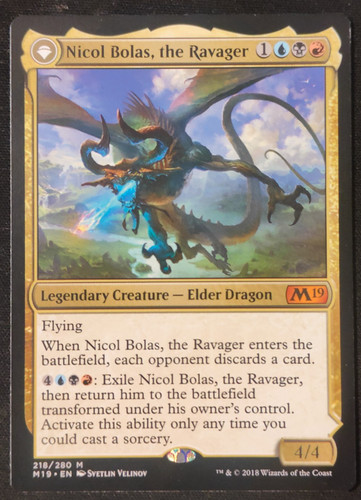 Mtg nicol bolas il - mtg,