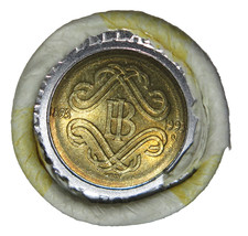 ROTOLINO 50 MONETE 500 LIRE 1993 CENTENARIO BANCA D' ITALIA REPUBBLICA ITALIANA