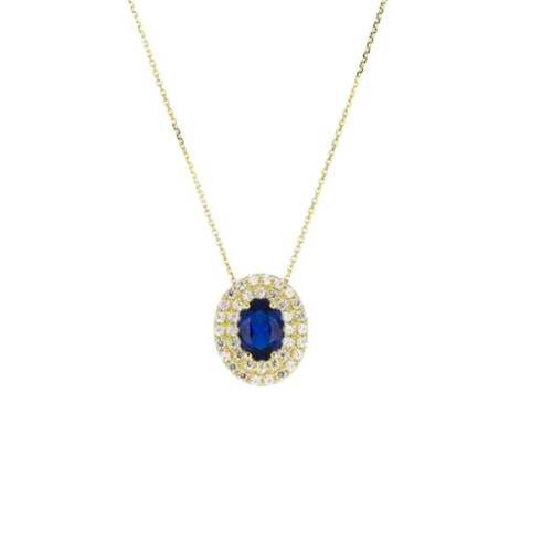 Collana donna ovale - in, oro