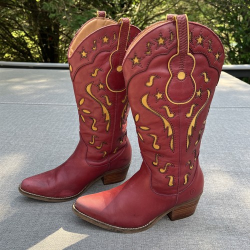 Stivali cowboy western vintage