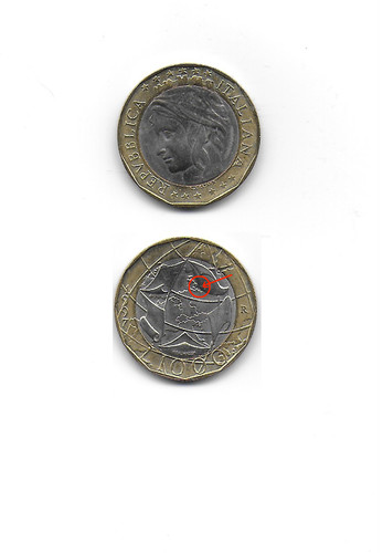 Moneta mille 1000 lire - mille, 1997
