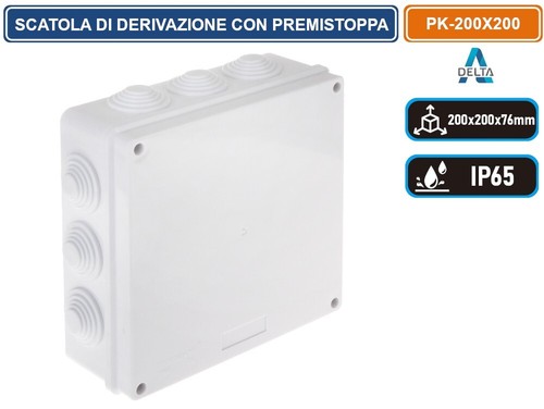 Scatola stagna derivazione - scatola,