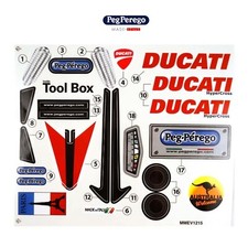 Peg perego adesivi ducati - peg,