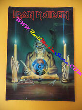 CARTOLINA PROMOZIONALE POSTCARD IRON MAIDEN Eddie ball 10x15 cm no cd dvd lp mc