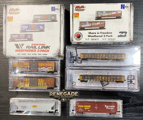 Lotto micro trains atlas - micro-trains, by