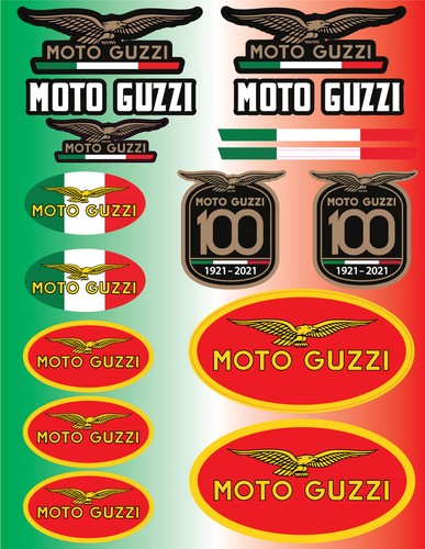 Kit adesivi moto guzzi - kit,