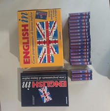 Vintage---- CORSO DI INGLESE DEAGOSTINI - ENGLISH IN - Audiocassette Vintage