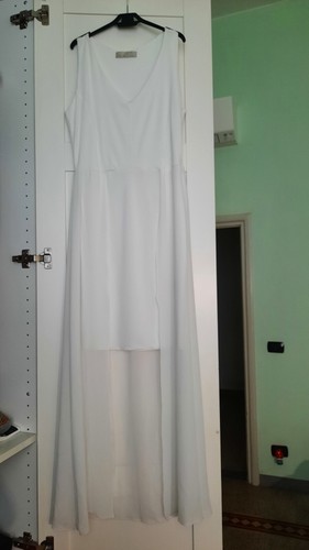 Vestito bianco donna - bianco,