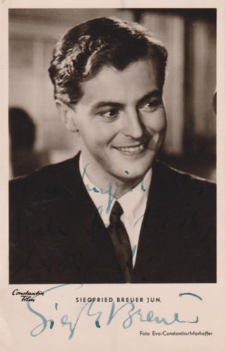 Siegfried breuer cartolina - siegfried,