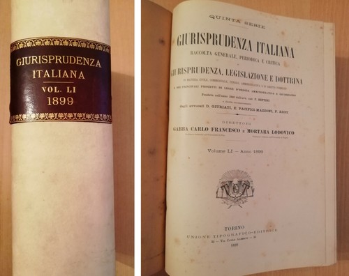 Giurisprudenza italiana - giurisprudenza, –