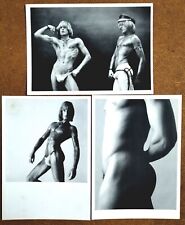 Tre Cartoline Anni  80" Nudo Maschile