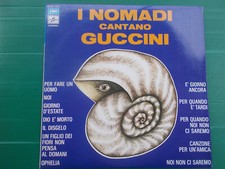 LP I NOMADI CANTANO GUCCINI