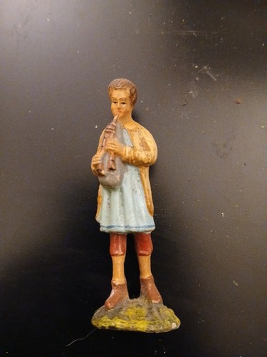 Personaggio presepe vintage - presepe,
