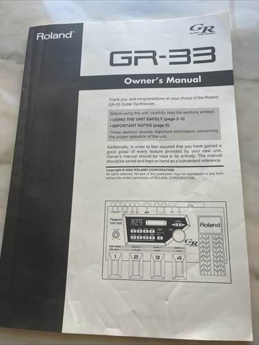 Roland sintetizzatore - roland, gr-33