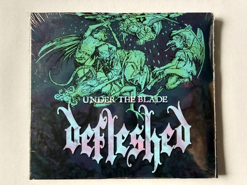 Defleshed under the blade - "under,