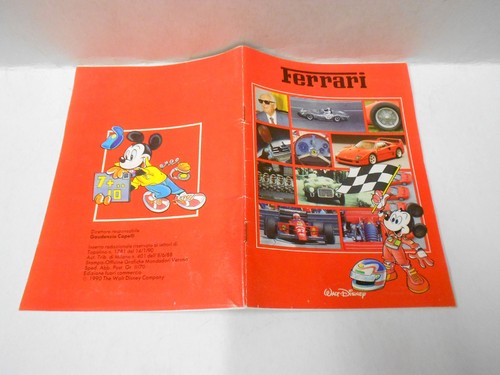 Ferrari mini album figurine - ferrari,