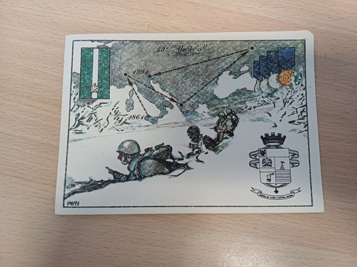 Cartolina commemorativa fronte - cartolina,