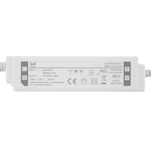 Seki 12v 60w 0a - seki, dc