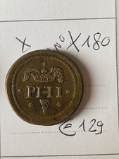 ANTICO PESO MONETARIO MONETALE MILANO PHI PESO 13,8 gr X180