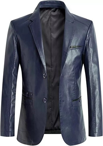 Blazer uomo blu 100 vera - blazer, 100%