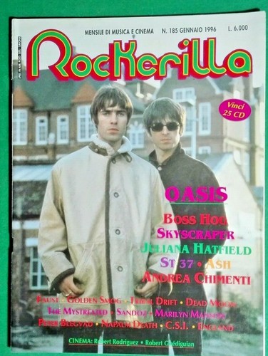 Rivista rockerilla oasis - rivista, rockerilla-