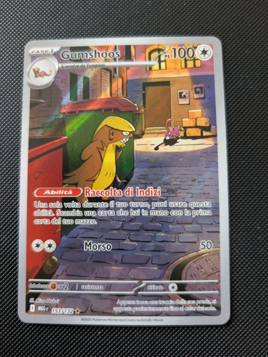 Carte pokémon gumshoos - carte,