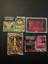 Lotto 4 carte 2025 X-Men Topps