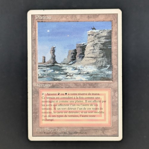 Mtg plateau - \\>>, (pl)