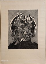 Tonino Caputo, Litografia Su Carta, 1970, 44x33 Cm.