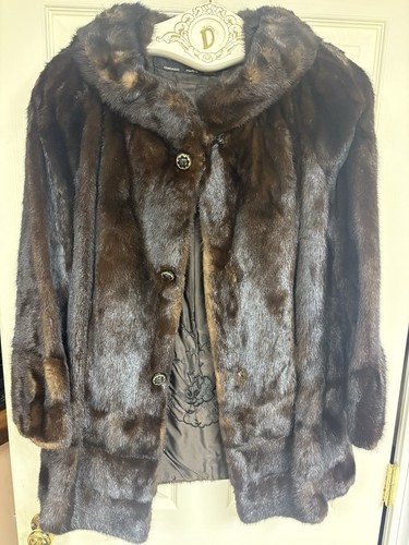 Cappotto visone vintage anni