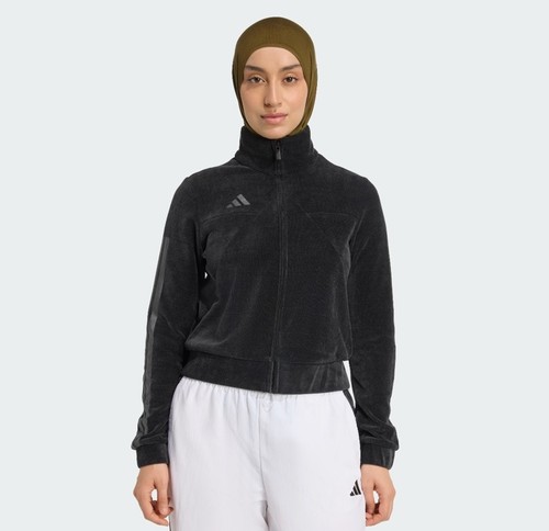 Nuovo adidas velour giacca zip - nuovo,