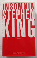 STEPHEN KING INSOMNIA PRIMA  EDIZIONE SPERLING & KUPFER 1995 HARDCOVER PRIMA ED.