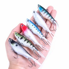 6 pezzi esche da pesca su