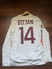 Maglia AS ROMA 2011/2012 MATCH WORN INDOSSATA 14 BOJAN