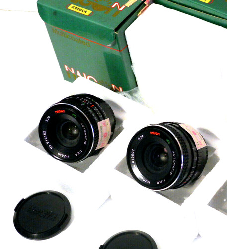 New mint konica 28mm - 28mm, f2.8