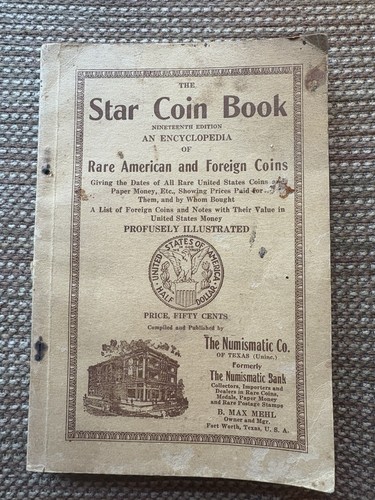 Star coin book - coin, rare