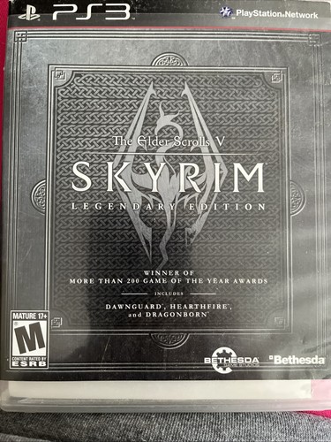 Skyrim legendary edition - legendary, (ps3)