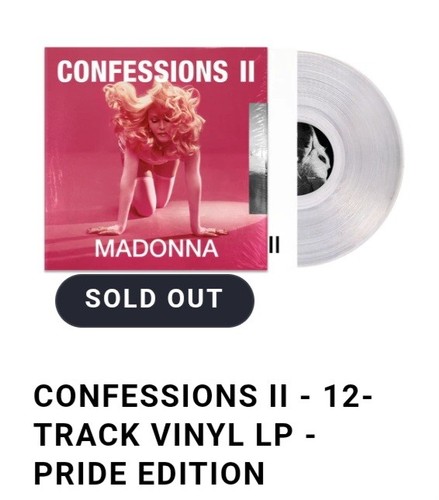 Madonna confessions pride - confessions, ii
