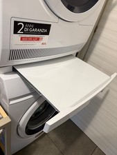 Lavatrice AEG 9kg + Asciugatrice AEG 8kg + supporto originale in ottimo stato